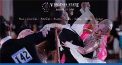 Desktop Screenshot of dancesportchampionships.com